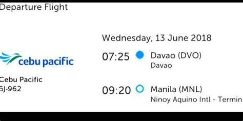 philippine airlines ticket manila to davao